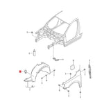 Volkswagen Jetta 6 A6 GLI R Line Vento 2015-2019 Fender Hole Cover Trim 5C6805413A