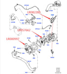 Land Rover Freelander LR2, RR Evoque, Discovery Sport 2.2D EGR Valve Cooler