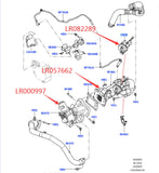 Land Rover Freelander LR2, RR Evoque, Discovery Sport 2.2D EGR Valve Cooler