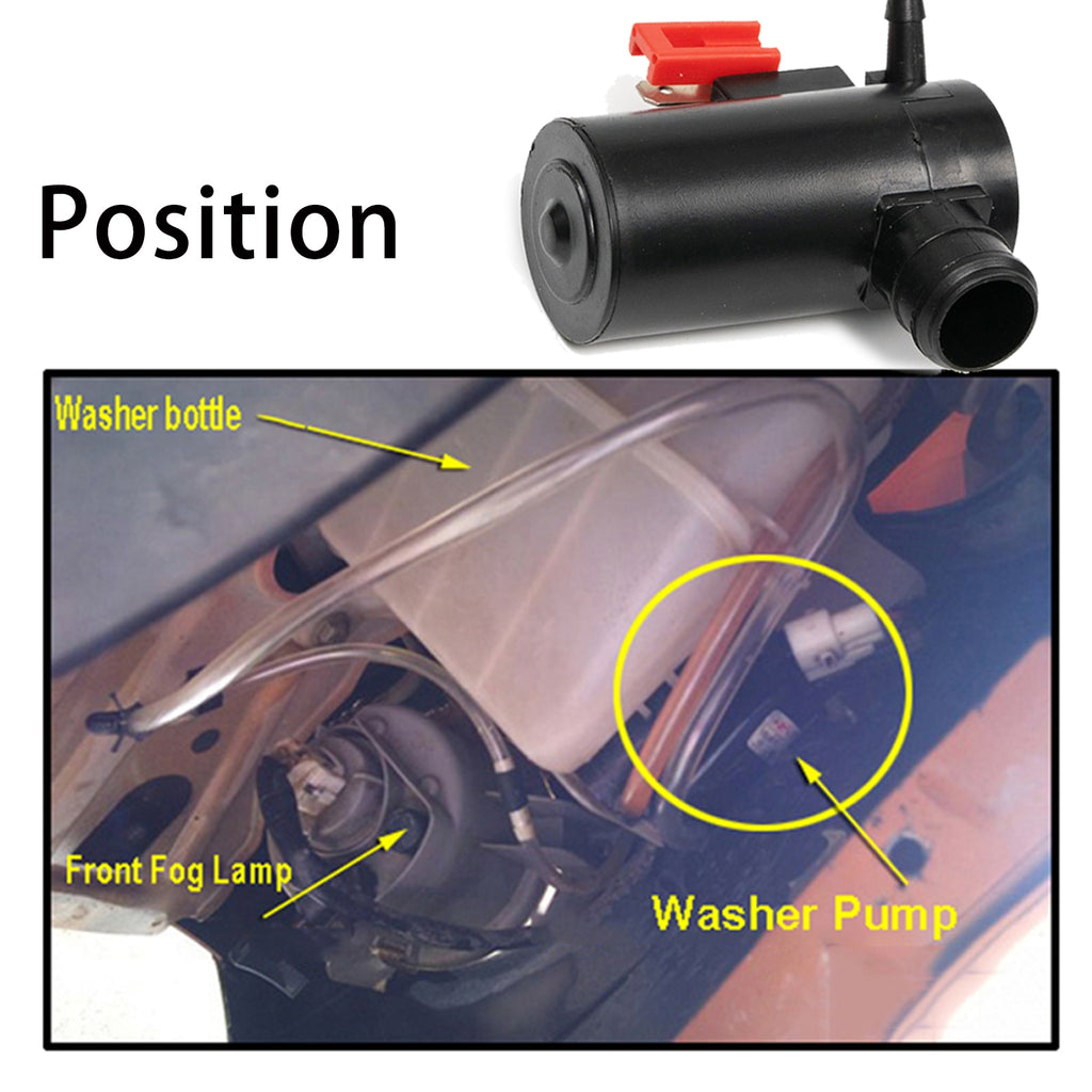 Aazon.co: ACROPIX Windshield Washer Otor Pup With Groet For Chevy Silverado - Pack Of 1