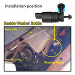 Volkswagen Passat Estate Golf Mk4 Fox Polo Tiguan Front Wiper Washer Pump Motor